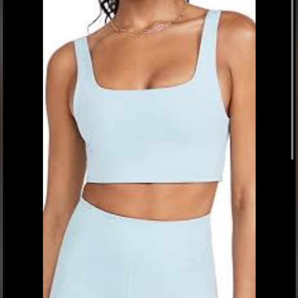 Girlfriend collective, set size medium, sky blue